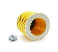 1/2/3x Filter Element Plastic Cartridge Filter Compatible With Karcher WD WD2 WD3 Series Wet&Dry Vac Vacuum Cleaner 11.5x8x12cm (Color : A)