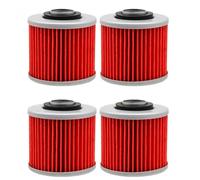 1 2 4 6 Pcs Motorcycle Oil Filter Compatible With XT250 XT400 XT500 XT600 Tenere XT600E XT600Z XT660 XT660R XT660X XT660Z MT03 660 Models Fits Various Motorcycles(4 PIECES)