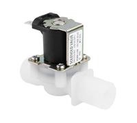 1/2 4.8W AC110V/220V DC12V/24V Normally Closed Flush Solenoid Valve Switch, Motorized Solenoid Valve Controller Switch(DC12V)