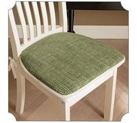 1/2/4 Pack Stool Cushion Non-Slip with Ties Square Memory Foam Seat Pads 2cm Thick Dining Chairs Cushion with Removable Cover for Garden Kitchen Bistro Patio Office Chairs(S9,1pc 50x50cm)