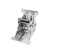 1/2/4 PCS Folding Leg Hinge Bracket, 0-90-180 Degree Foldable Support Self-Locking with Screws(Silver-1pc)