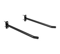 1/2/4 Pcs Yoga Ball Stand, Wall Mount Ball Holder Stand, Adjustable Width Metal Storage Rack, Home/Gym Exercise Balls Organizer, Black-1 PCS