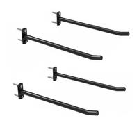 1/2/4 Pcs Yoga Ball Stand, Wall Mount Ball Holder Stand, Adjustable Width Metal Storage Rack, Home/Gym Exercise Balls Organizer, Black-2 PCS