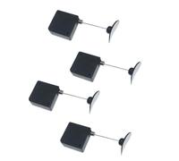 1/2/4 Retractable TV Remote Control Tether Remote Control Security Strap with Adjustable Leash for Home and Office