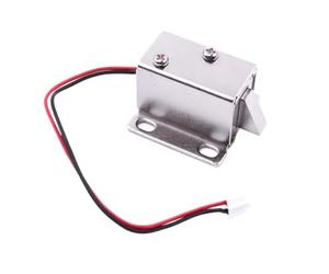 1/2/4pcs 12V Solenoid Magnetic Lock Small Size Solenoid Electromagnetic Electronic Locker Control Cabinet Drawer Door Lock