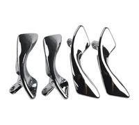1/2/4pcs Car Inner Door Handles Chrome Interior Handles Silver Parts for JAC J3 J3S J3 for Turin 2009 2010 2011 2012 2013 2014 2015 Interior Door Handle(1set)