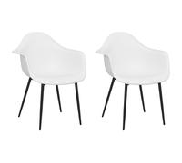 1/2/4x Dining Chair PP Kitchen Dining Room Dinner Chair Multi Colours vidaXL