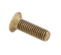 1/2/5/10/20pcs M2.5 M3 M4 M5 M6 Lenght 4-40mm Brass Countersunk Head Screw Cross Recessed Flat Machine(M5 x 10mm-5pcs)