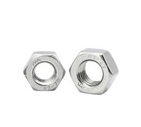 1/2/5/10/25/50PCS M3 M4 M5 M6 M8 M10 M12 M14 M16 M18 M20 M22 M24 Hexagon Nuts Metric DIN934201 Stainless Steel(M12 5pcs)