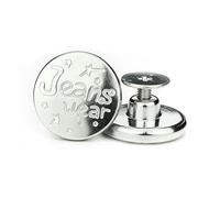 1/2/5/10 PCS No Sew Instant Buttons 17 mm Replacement Jeans Alloy Removable Easy Clip Snap Buttons Instant-3-10PCS