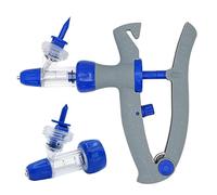 1/2/5/10ml Automatic Veterinary Continuous Syringe Dose Tubes Animal Adjustable Vaccine Injector Medicine Feeder Accessories