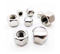 1/2/5/10pc M3 M4 M5 M6 M8 M10 M12 M14 M16 304 A2 Stainless Steel Hex Hexagon Short Low Thin Cap Acorn Nut Cover Blind Nut(M3 10pcs)