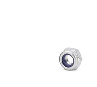 1/2/5/10pcs A2 304 Stainless Steel Fine-Thread Nylon Locknuts M6 M8 M10 M12 M14 M16 M18 M20 PITCH 0.75-1.5MM(1pcs,M8 x 1.0mm)