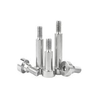 1/2/ 5/10pcs M2 M2.5 M3 M4 M5 M6 M8 M10 M12 304 Stainless Steel Hex Hexagon Socket Head Roller Bearing Shoulder Screw Bolt(20mm)