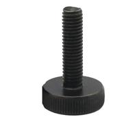 1/2/5/10pcs M3 M4 M5 M6 M8 M10 Black Carbon Steel Flat Head Thumb Screw Hand Tighten Computer Screws(30mm,M6 5pcs)
