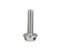 1/2/5/10PCS M4 M5 M6 M8 M10 M12 304 stainless steel outer hexagon flange face bolts with cushion non-slip screws(60mm,M10(1PCS))