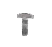 1/2/5/10pcs M5 M6 M8 M10 M12 GB37 304 A2-70 Stainless Steel T Shape Type Rectangle Hammer Head Screw Bolt(16mm,10pcs M6)