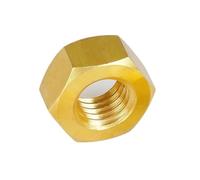 1/2/515/30/50pc M1.4 .6 M2 .5 M3 M4 M5 M6 M8 M10 M12 M14 M16 M20 Solid Brass Copper Hex Hexagon Nut(M14 (2pcs))