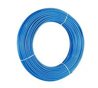 1/2/5M PTFE Extruder 1.75mm ID2mm OD4mm With Cutter Filament Tube For Ender3 CR10 3D Printer Parts(Blue,2M PTFE)