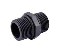 1/2/5Pcs 1/4" 1/2" 3/4" 1“ Inch Male Thread Pipe Connector Garden Plastic Irrigation Water Pipe Joint(3I4 Inch,1pc)
