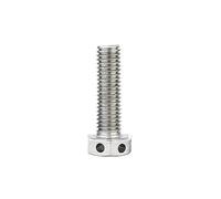 1/2/5pcs 304 Stainless Steel Head Hole External Hexagonal Screw/With Bolt Safety M6-M16(1pcs M12x50)