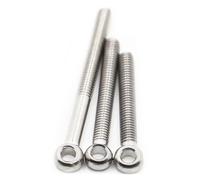 1/2/5pcs 304 Stainless Steel Ring Link Fisheye Eye Slip Hole Bolt Screw M6 M8 M10 M12(80mm,M6 2pcs)