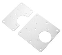 1/2/5PCS Hinge Repair Plate Cabinet Furniture Drawer Table Maintenance Stainless Steel Household Hardware Hinge Fixing Plate(9x5cm 1pcs)