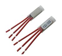 1/2/5PCS KSD9700 80 85 90 95 100-150degrees Three-phase Motor Thermal Protector Temperature Control Switch Thermostat 3000W 380V(5PCS,100C)