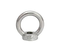 1/2/5pcs Lifting Eye Nuts/Screw Ring Eyebolt Ring Hooking Nut Screws M3 M4 M5 M6 M8 M10 M12 304 Stainless Steel(Lifting Eye Nuts,M10 (1pc))