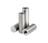 1/2/5pcs M3 M4 M5 M6 M8 304 Stainless Steel Molding Embedded Internal Thread Bearing Cylindrical Position Roll Dowel Pin(2pcs M6x10mm,40mm)