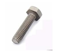 1/2/5Pcs Metric M2.5 M3 M4 M5 M6 M8 M10 M12 Pure Titanium TA2 External Outside Hex Hexagon Head Screw Bolt(12mm,1pc M12)