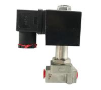 1/2”6bar 2 Way Liquid Nitrogen Cryogen -196℃~80℃ Solenoid Valve 1/4 3/8 Orifice 3mm SS304 DN3 Stainless Steel Valve DC12V(G_DC12V)