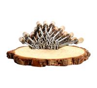 1/2" Alphabet Branding Iron Set, Small Branding Irons for Hats, Contains Letters A-Z, Rapid Heating, Suitable for Wooden Products, Furniture, Leather and Diy Enthusiasts