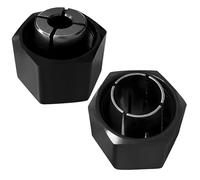 1/2" and 1/4" Router Collet for Dewalt DW621 DW616 DW618 Dw622 Dw626 Router, for Bosch 1617, 1617EVS, 1618, 1618EVS, 1613, 1613EVS, 1613AEVS Router Part No. 326286-03, 326286-04, 2610906283,2610906284