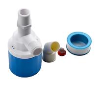 1/2" Automatic Water Level Valve for Water Tanks, Swimming Pools, Industrial Buildings - Plastic Float Valve with Threaded Connection, 0.2-10kg Working Pressure, Top or Side Entry