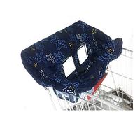1/2 Babies Shopping Cart Seat Covers - Easy to Wash High Chair Safety Covers, Portable Design Baby Trolley Seat | Safety Harness for Baby Toddler Boy Girl 120 * 70CM