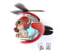 1/2 Bear Pilot Car Air Freshener- Bear Air Freshener For Car, Car Air Freshener Cute With 2 Fragrant Slices Car Fragrance Diffuser With Cute Bear Pilot Propeller Plane For Car Vent Decoration