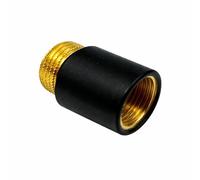1/2 Black Pipe Thread Extension 20mm Long for Tap or Radiator Brass