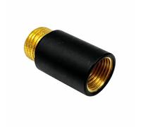1/2 Black Pipe Thread Extension 30mm Long for Tap or Radiator Brass