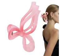 1/2 Bow Claw Clip - Pc Sweet Womens Hair Knot, Versatile Bow Claw Band | Multifunctional Hair Claw Knot, Barrettes Clips for Women and Girls, Casual Formal Wear, 4.5x1.1in