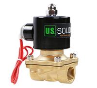 1/2" Brass Electric Solenoid Valve 220V AC G Thread Normally Closed VITON from U.S. SOLID