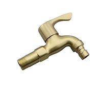 1/2" Brass Hose End Tap Outdoor Garden Tap Garden Brass Water Bib Tap Brass Water Tap Allotment Tap Wall Mounted Faucet Washing Machine Tap