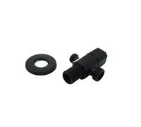 1/2 Brass Valve HT003004 Single Cold Water Valve Portable Bidet Faucet Valve Shower 1Pcs(Matt Black B)