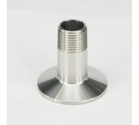 1/2" BSP Male x 1.5" Tri Clamp Sanitary 304 Stainless Steel Pipe Fitting Connector for Homebrew