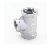 1/2" BSP to 3/4" BSP Female Thread 304 Stainless Reducing Tee 3 Way Connector Pipe Fitting
