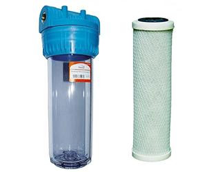1/2" BSP Whole House Water Purifier Filter System Kit with Carbon Filter Included