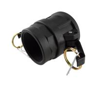 1/2" Camlock Coupling Type D - Polypropylene Female Camlock To Female Bsp Thread, 15 mm