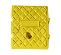 1/2 Car Curb Ramp - Rubber Kerb Ramps, Heavy Duty Threshold Ramps | Heavy Duty Pvc Curb Ramp Portable, Lightweight Threshold Ramp for Driveway Loading Dock Sidewalk Scooter Motorcycle