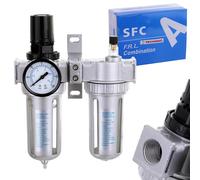 1/2" Compressed air Maintenance Unit - Air filter - 40 microns Reducer Oile