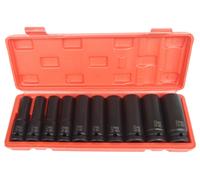 1/2" DEEP IMPACT SOCKET SET - 10PC; 1151002 (HILKA TOOLS) Qty X 1